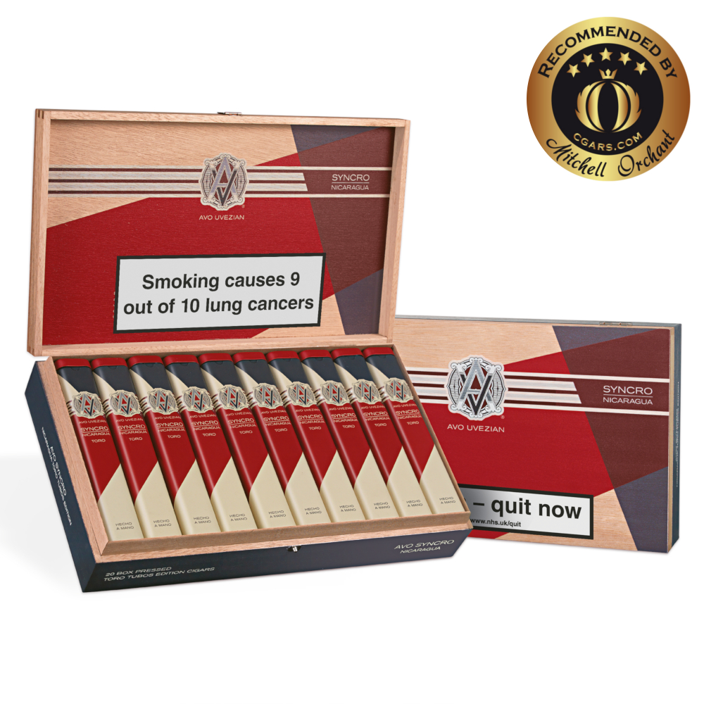 AVO Syncro Nicaragua Toro Tubos Cigar - Box of 20